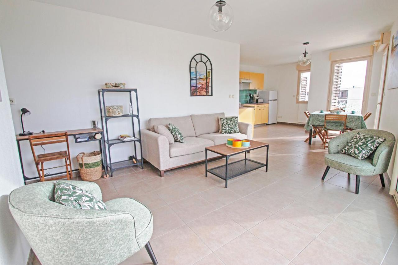 Appartement 4 personnes, Grande Terrasse, Parking Privé, WIFI Montpellier Exterior foto